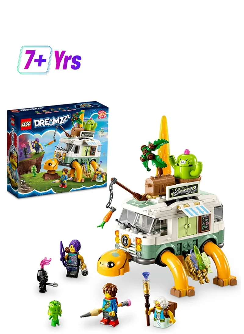 LEGO Dreamzzz Mrs. Castillo’S Turtle Van 71456 Building Toy Set; Includes 2 Options For Kids Aged 7+ To Build A Turtle Van From The Tv Show (434 Pieces)