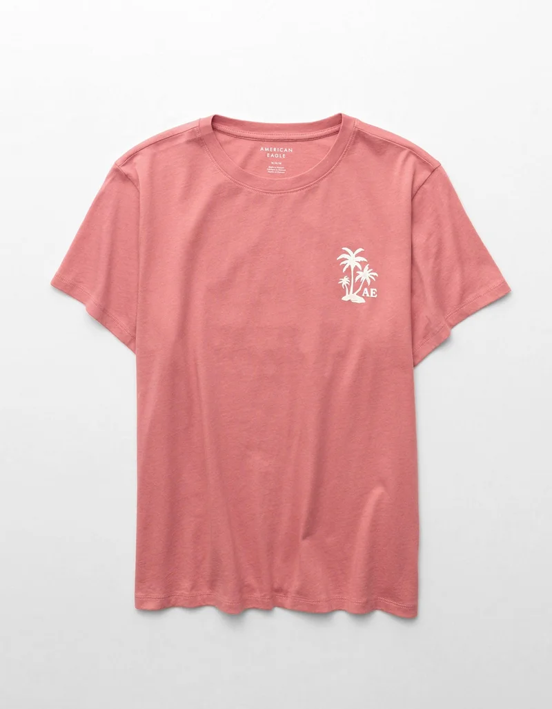 American Eagle  AE Everyday Luxe T-Shirt for Women | Best Price UAE