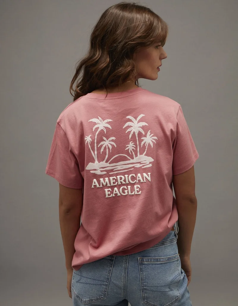 American Eagle  AE Everyday Luxe T-Shirt for Women | Best Price UAE