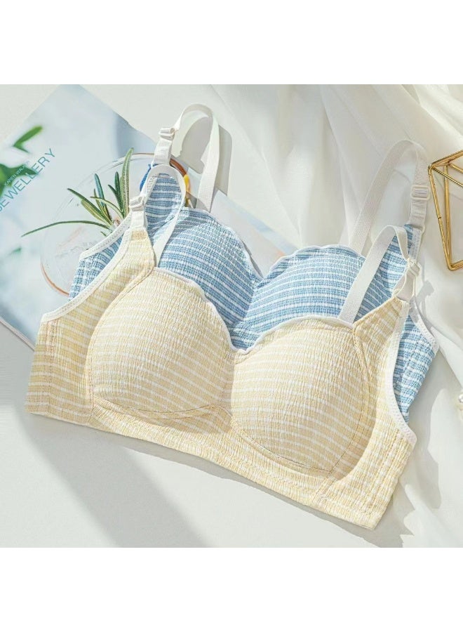 KUYING Brand New Comfortable Skin Friendly Breathable Bra  Set Of 2 - Image 1