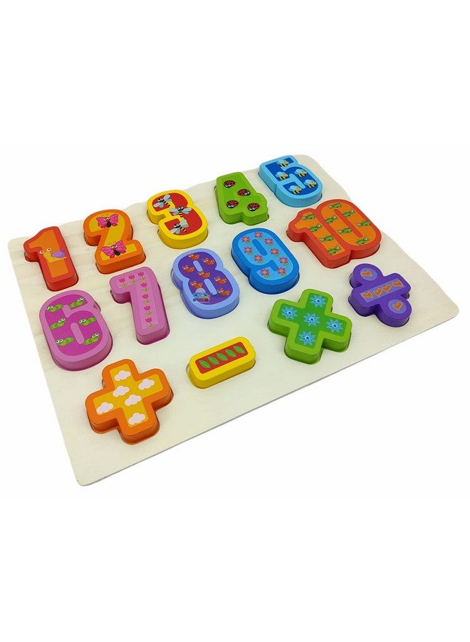 فنبلاست ألغاز خشبية لتعليم الأرقام من فن بلاست للأطفال، أولاد وبنات (متعددة الألوان) - Image 2