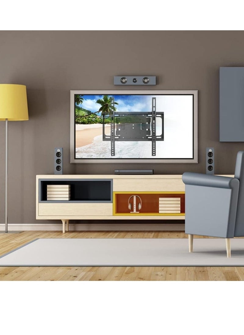 TV Stand/Television Stands for 26-75 Inch TV. Wall Mount TV Stand with Rugged Double Arm Bracket, Standard Load-bearing 26"-55", Maximum size 75 inch, Universal TV Stand Holds Up to 40kg - Image 5