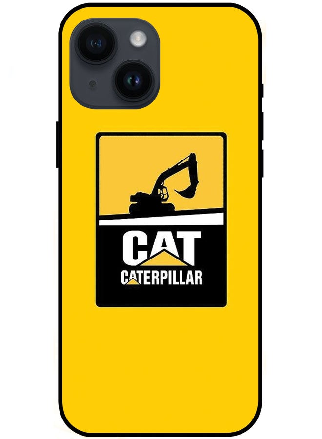 EYE CATCH Protective Case Cover For Apple iPhone 15 Cat Diesel Power  - Image 1