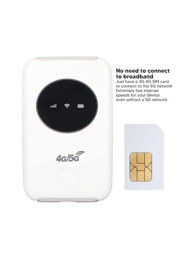 general Portable Mobile WiFi, 4G LTE Portable WiFi SIM Card Slot Unlock 5G WiFi Wireless Lightweight portable wifi sharer - Image 2