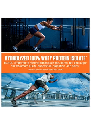 x Dunkin' ISO100 Hydrolyzed Protein Powder, 100% Whey Isolate, 25g Protein, 5.5g BCAAs, Gluten Free, Glazed Donut, 610g, 20 Servings - view 4