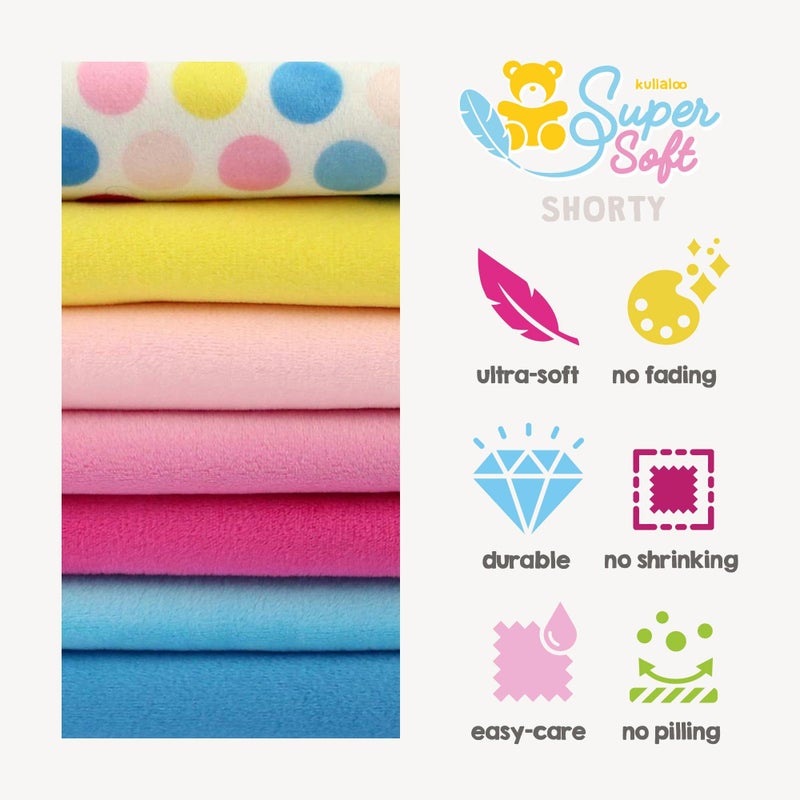 kullaloo Plush Fabric | Solid Brown Minky Fabric for Sewing | Super Soft Cuddle Material | 39.5x29.5 | Plushies, Baby Blankets, Pillows, Dog Beds, Cat Beds, Beanies, Baby Accessories, Apparel & More - Image 3