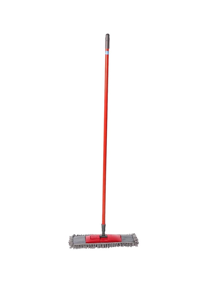 Home Pro - Home Pro Chenille Microfiber Dust Mop, Floor Cleaning Mop for Wet and Dry Mopping, Strong Water Absorbency and Attracts Dust for Cleaner Floor, 129cm - Image 1