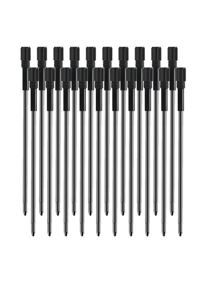 PASISIBICK 3.2 In Black Ink Ballpoint Pen Refills For Big Diamond Crystal Pen(Pack Of 20) - Image 1