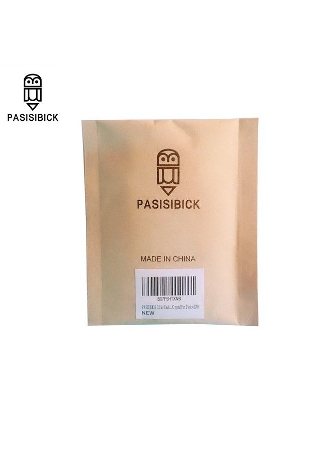 PASISIBICK 3.2 In Black Ink Ballpoint Pen Refills For Big Diamond Crystal Pen(Pack Of 20) - Image 4