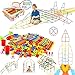 Ggiibro Straw Constructor Toys 600Pcs STEM Building Toy Interlocking Plastic Engineering Thin Tube Blocks Educational Kit for 3 4 5 6 7years Kids Boys and Girls Gift Preschool Toy with Storage Box - Image 4
