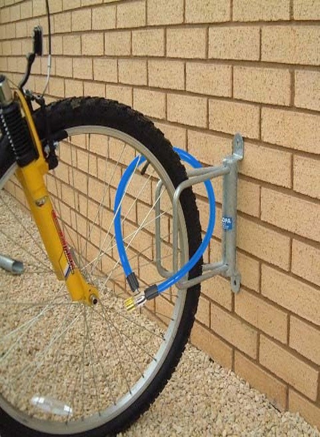 HEADLY Heavy-Duty Multipurpose Cable Lock | Oil-Rubbed Finish | Includes 3 Keys for Bike, Cycle & Helmet Security (Blue) - Image 4