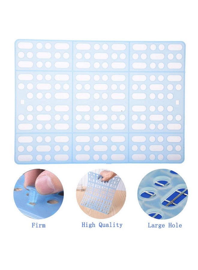 Hamiledyi 4 Pcs Rabbit Cage Mats Small Animal Plastic Feet Pads Floor Mat for Pet Cats Dogs Bunny Hamster Rat Chinchilla Guinea Pig - Image 3