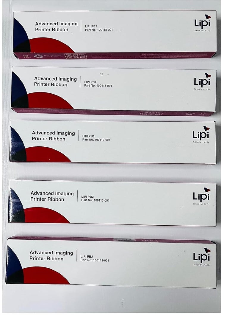 VAVIA LIPI Lipi PB2 Ribbon Cartridge (LP PB2 5PSC) - Image 1