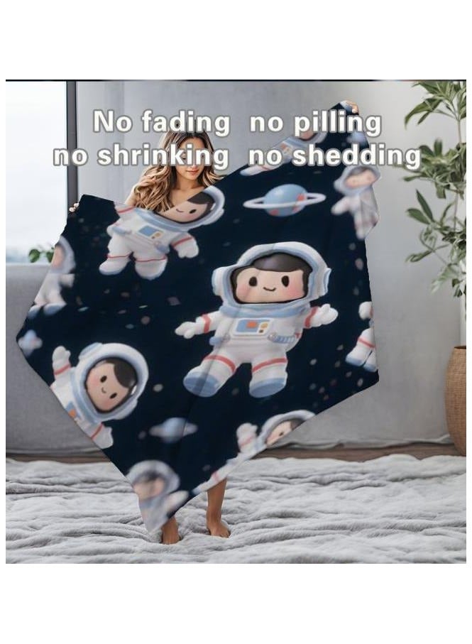 عام بطانية رقيقة من الفانيلا الكرتونية للأطفال أو الطلاب (دافئة ومريحة ومناسبة للنوم والألعاب) 100 سم * 150 سم - 1166 - Image 1