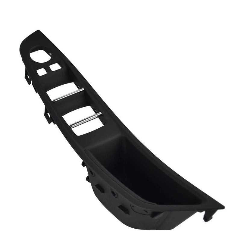 RHD Right Hand Drive Black Interior Door Armrest Grab Handle for BMW 5 Series F10 F11 F18 2010-2017 - Image 2