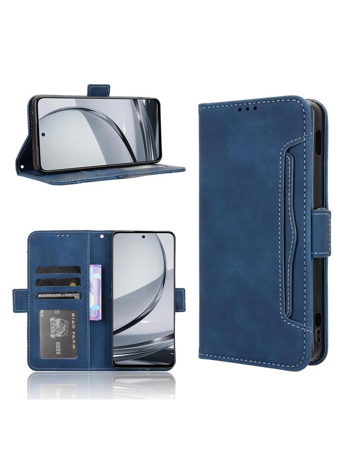 The Bros Case For ZTE nubia Focus Pro 5G Skin Feel Calf Texture Card Slots Leather Phone Case