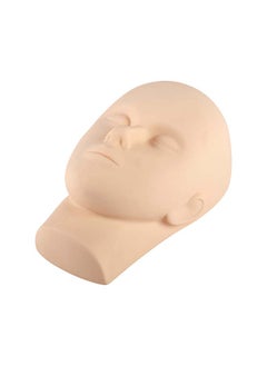 IOLITE Lash Mannequin Head, Practice Training Head,for Make Up and Lash Extention,Cosmetology Doll Face Head,Soft-Touch Rubber Practice Head,Easy to Clean by Skincare Essential Oil Making Display Styling  - Image 1