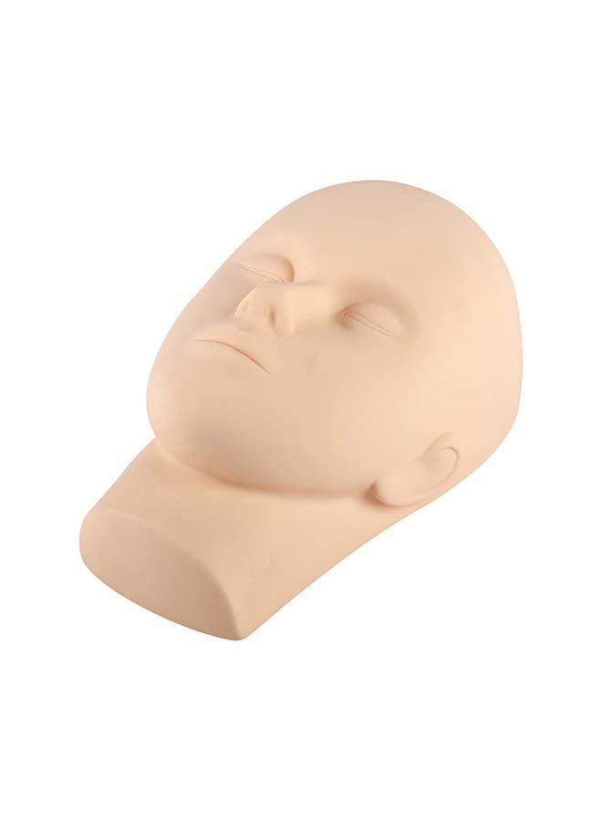 IOLITE Lash Mannequin Head, Practice Training Head,for Make Up and Lash Extention,Cosmetology Doll Face Head,Soft-Touch Rubber Practice Head,Easy to Clean by Skincare Essential Oil Making Display Styling - Image 1