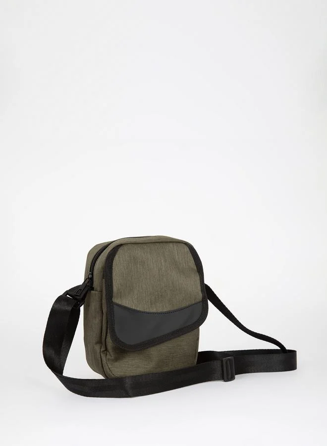 DeFacto Solid Flap Pocket Crossbody Bag by Styli