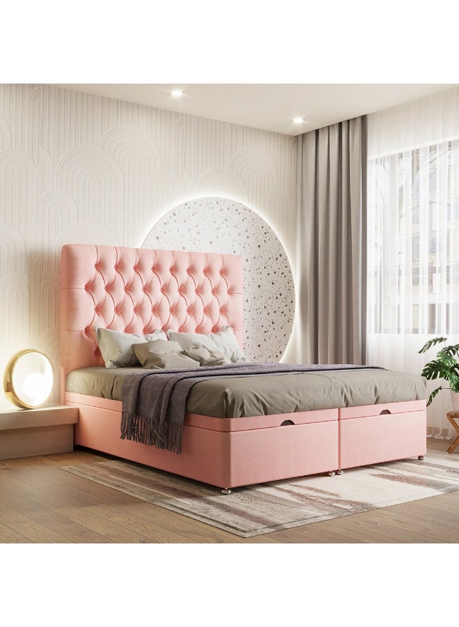 Nayam Sleep Premium Chesterfield Ottoman Divan Bed 150x200x40Cm - Image 1