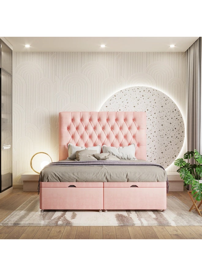 Nayam Sleep Premium Chesterfield Ottoman Divan Bed 150x200x40Cm - Image 2