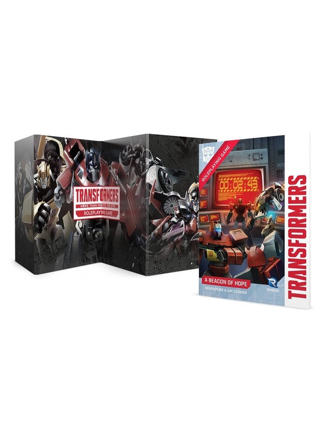 Renegade Game Studios - Transformers Roleplaying Game Beacon Of Hope Adventure & Gm Screen Expansion Adventure For 1St 2Nd Level Players Includes 36 Page Rpg Booklet & Game Master Screen Tabletop Rpg Story & Accessory - Image 1