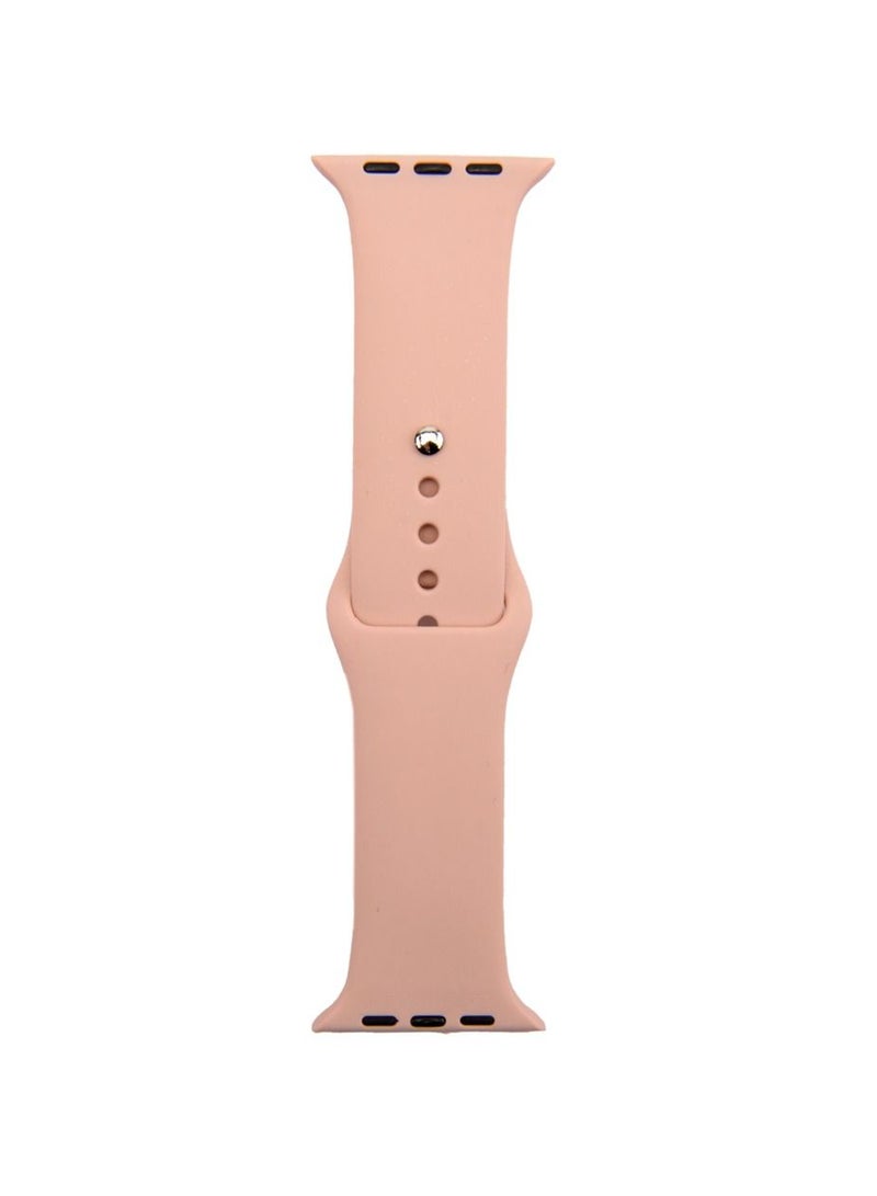 Apple Watch Band 45mm 44mm 42mm Soft Silicone Sport Band Replacement Wrist Strap Compatible for iWatch Apple Watch Series 7/SE/6/5/4/3/2/1,Nike+,Sport,Edition - Image 2