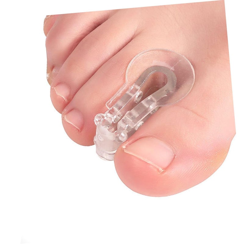 3 Pairs Gel Toe Spacers For Bunion Relief Overlapping Toe Alignment Separators Reusable - Image 5