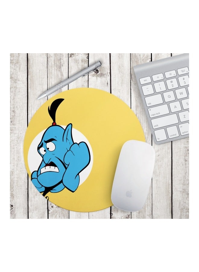 Exotic Stressed Out Genie Printed Mouse Pad - Image 2