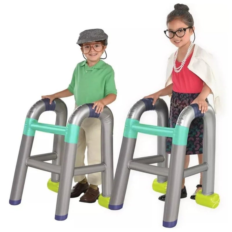 Amscan Innovative Inflatable Walker - 26" x 20" (1 Pc.) - Fun & Unique Design - Perfect for Indoor/Outdoor Adventures - Image 3