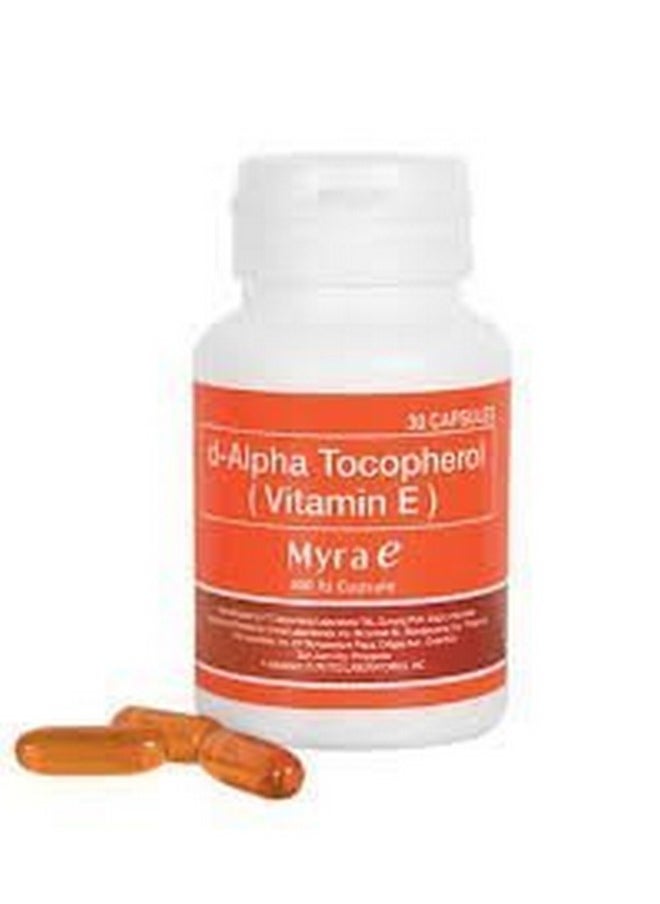 Unilab 30 Capsules Myra E 400 Iu Vitamin E By Unilab  - Image 1