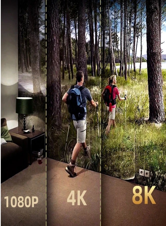 OTOMATE 8K & 4K HDMI 2.1 Ultra High-Speed Cable, 48Gbps, 3m Zinc Alloy, VRR Compatible with PS5, Laptops, Desktops, Streaming Devices, and TVs - Image 4