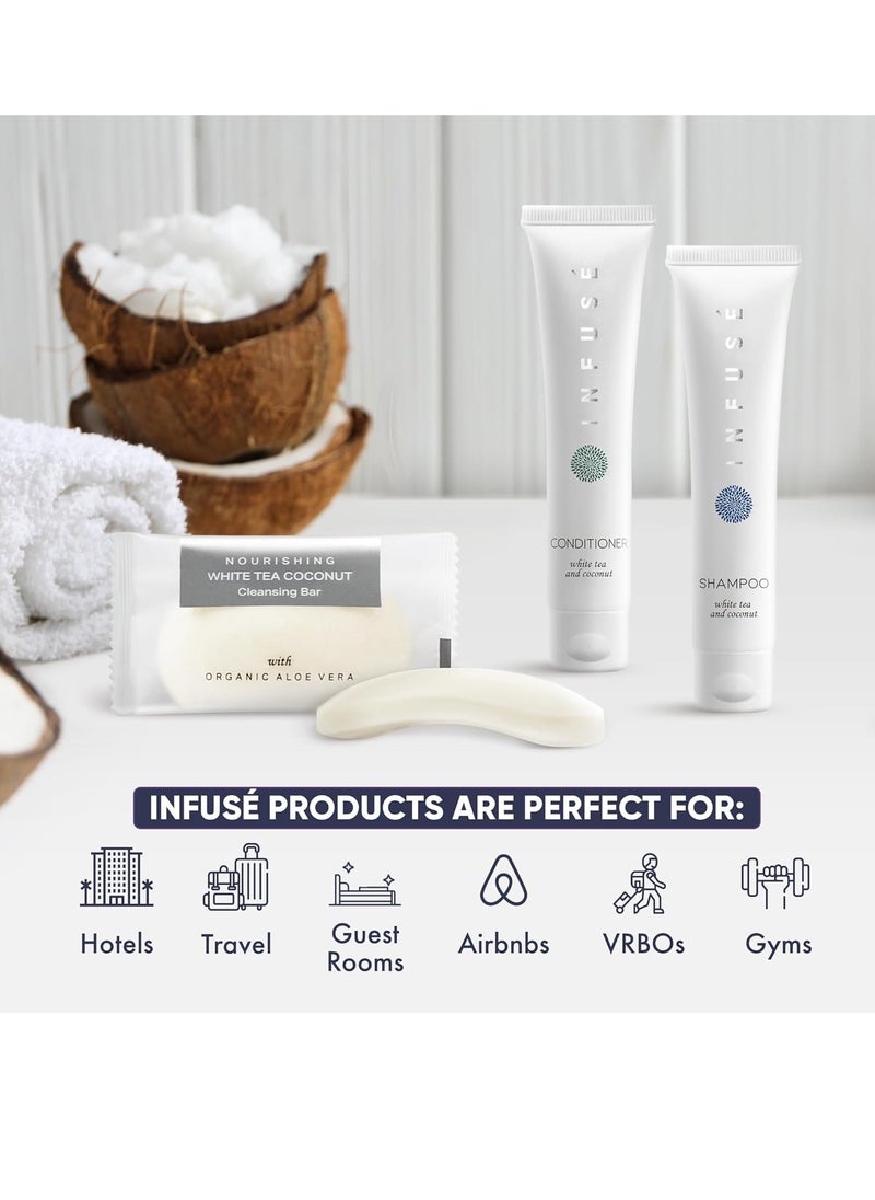 Infuse Hotel Soaps and Toiletries Bulk Set | 1-Shoppe All-In-Kit Amenities for Hotels & Airbnb | 1 oz Hotel Shampoo & Conditioner, 40 grams Bar Soap Travel Size | 150 Pieces - pzsku/Z5B05352BBC4078229CE0Z/45/_/1735893166/7ba31be4-37ff-405d-b7c5-7a31df6d0562