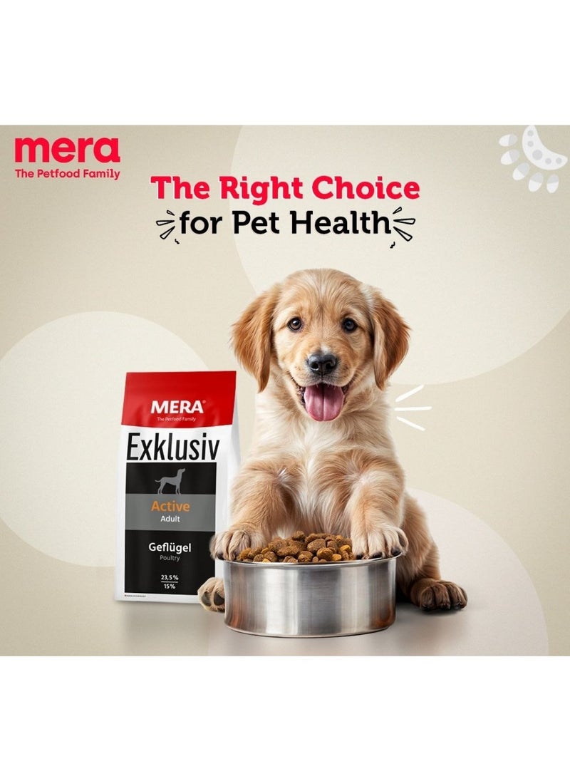 Mera Dog - Mera Exclusive High Energy Adult Dog Food - Complete Nutrition for Active and Sporty Dogs 15 kg - Image 1
