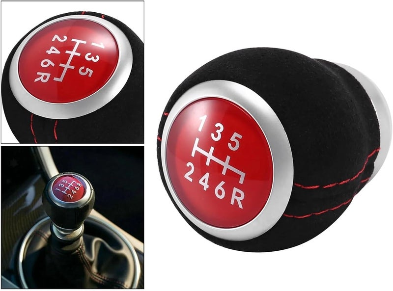 QASULER 6 Speed Manual Transmission Shift Knob - Image 4