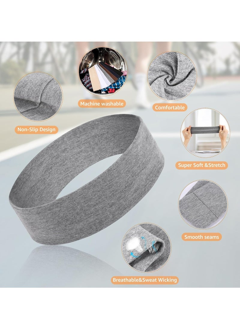 Fanski 7 PCS Non Slip Fashion Sports Hair Bands for Women's Hair,  Sports Headband for Running Yoga Daily Workout  - Image 3