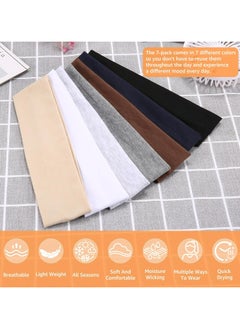 7 PCS Non Slip Fashion Sports Hair Bands for Women's Hair,  Sports Headband for Running Yoga Daily Workout - pzsku/Z5B057B78B1D731979213Z/45/_/1716267922/292bc411-a151-4890-aa57-278ded83a79a