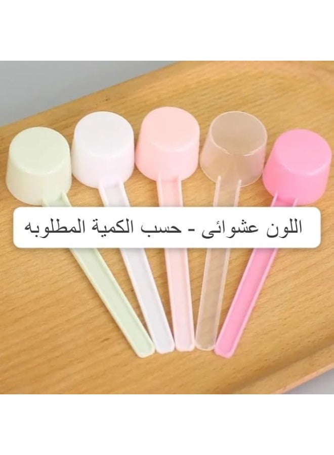 ماى سوق  ملعقة قياس بلاستيكية من MySouq-Store سعة 5 جرام، قابلة لإعادة الاستخدام ومصنوعة من مواد آمنة غذائياً؛ مناسبة للسوائل والسكر والقهوة ومسحوق البروتين والحليب المجفف وأدوات المطبخ (1) - Image 3
