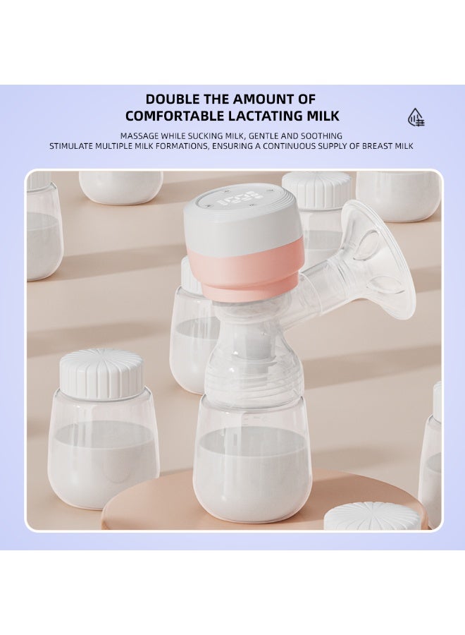 ألتوموم مضخة حليب قابلة للارتداء - كهربائية، لاسلكية، بدون ألم وصامتة، بـ 9 مستويات ووضعين | مضخة ذكية تحاكي رضاعة الطفل الطبيعية | تشمل زجاجات تخزين، محمولة ومريحة للأمهات - Image 4