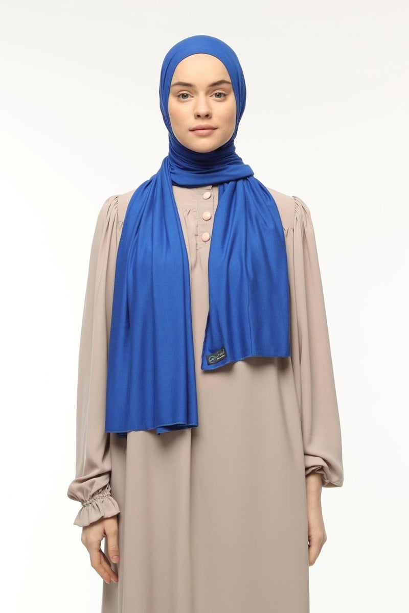 Altobeh Hijab Combed Cotton Shawl Plain  - Image 1