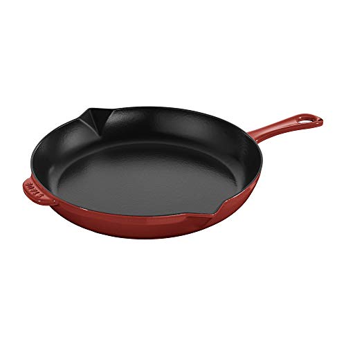 STAUB STAUB  1223006 STAUB Cast Iron Fry Pan 12inch Cherry 
