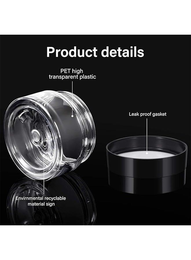 YJ Cosmetic Cream Jars, 6-Pack, Small Plastic Storage Containers with Lids for Creams/Lotions - Image 3