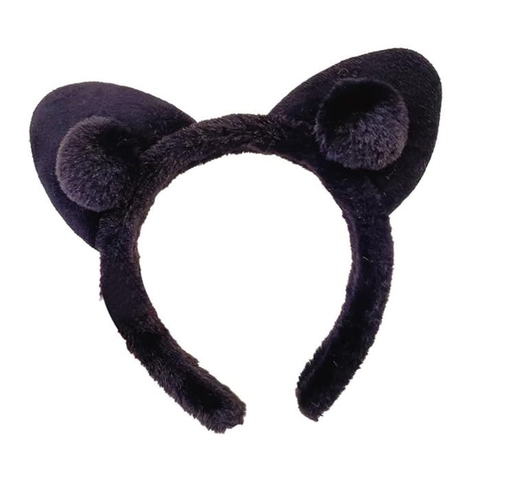 DCELLA DCELLA Party Prop Special Cute Design Fluffy Faux Furhair accessoriesheadband Hair Band - Image 1