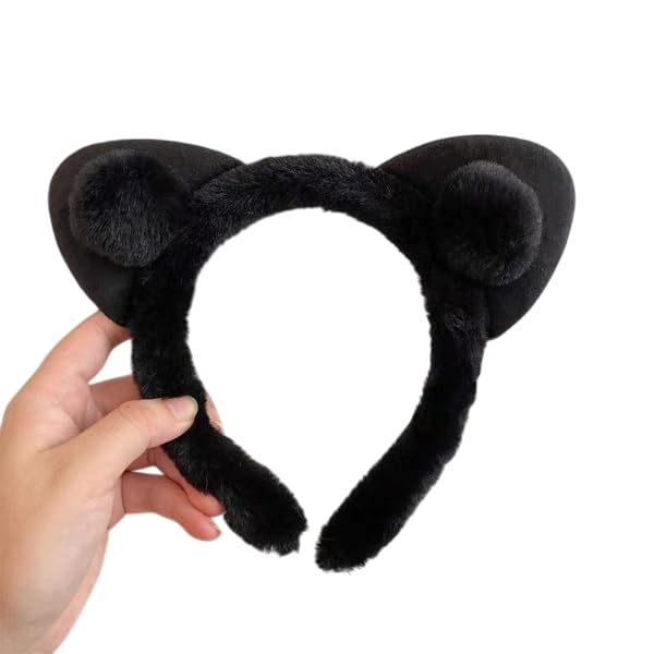 DCELLA DCELLA Party Prop Special Cute Design Fluffy Faux Furhair accessoriesheadband Hair Band - Image 5