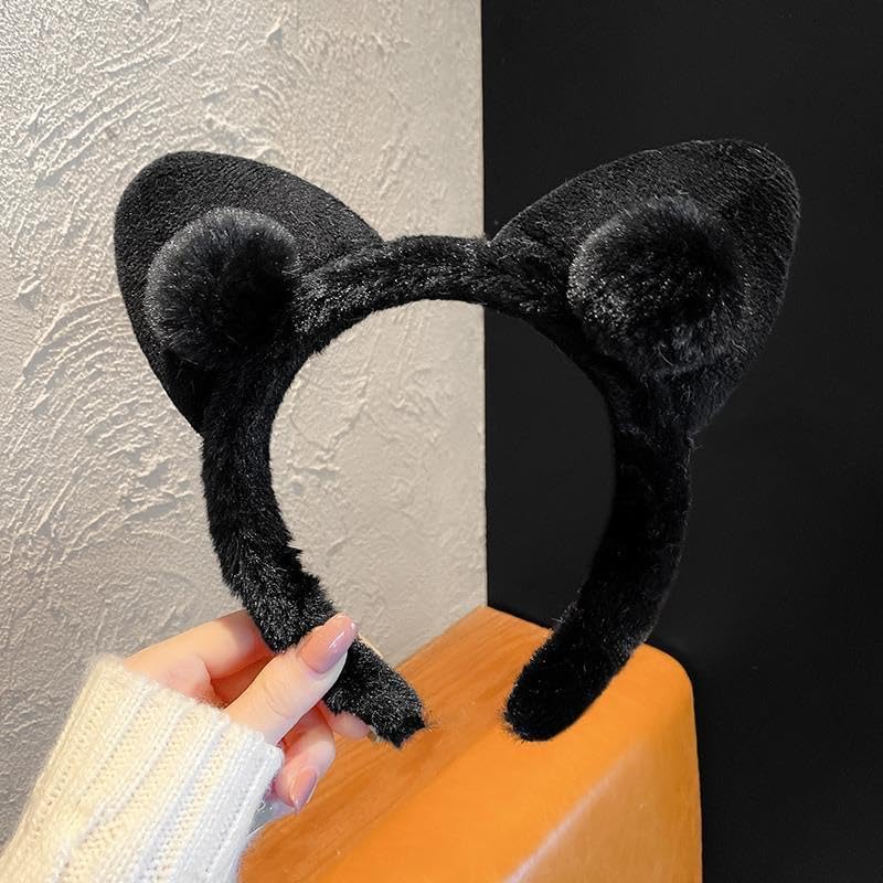 DCELLA DCELLA Party Prop Special Cute Design Fluffy Faux Furhair accessoriesheadband Hair Band - Image 2