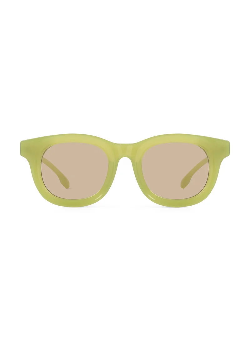 Woggles  Designer Yellow Wayfarer Sunglasses| Men &Women| 100% Uv Protection  | Best Price UAE