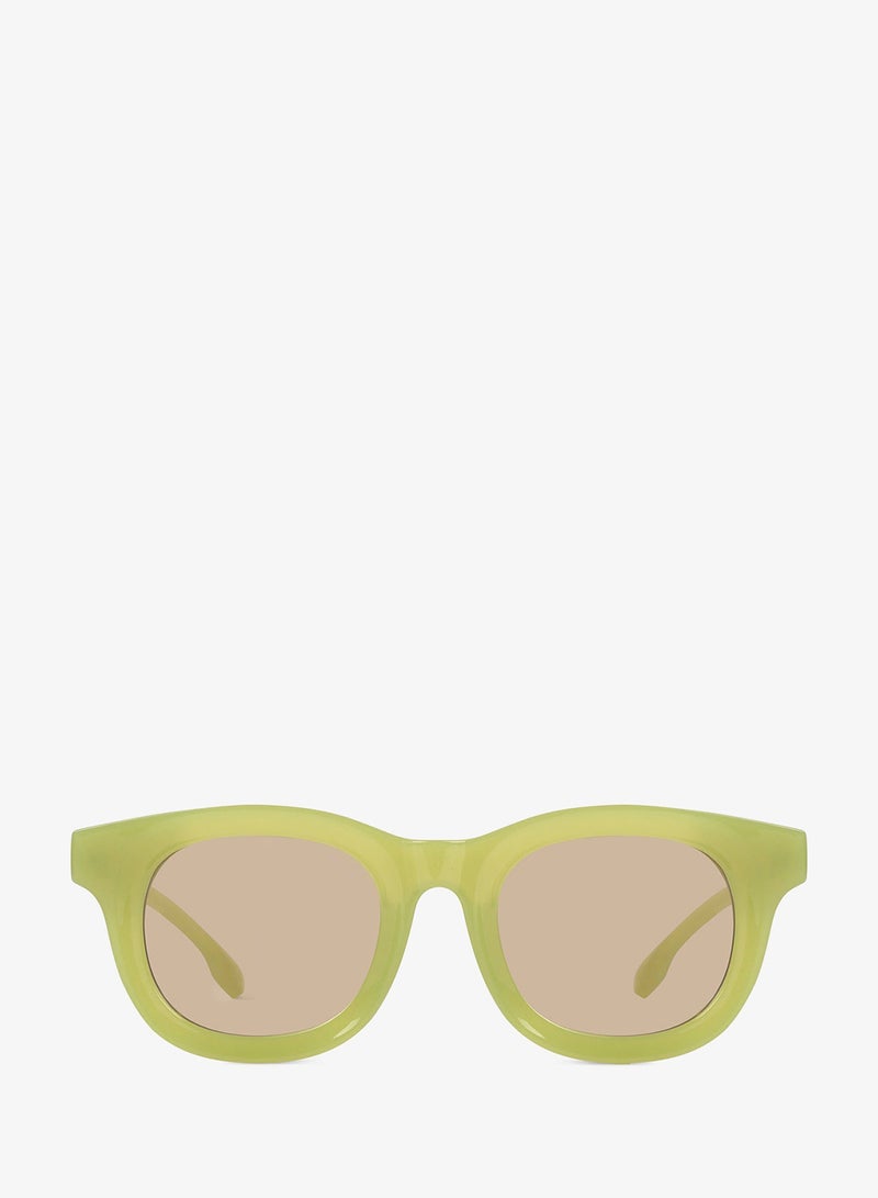 Woggles Designer Yellow Wayfarer Sunglasses| Men &Women| 100% Uv Protection - Image 4