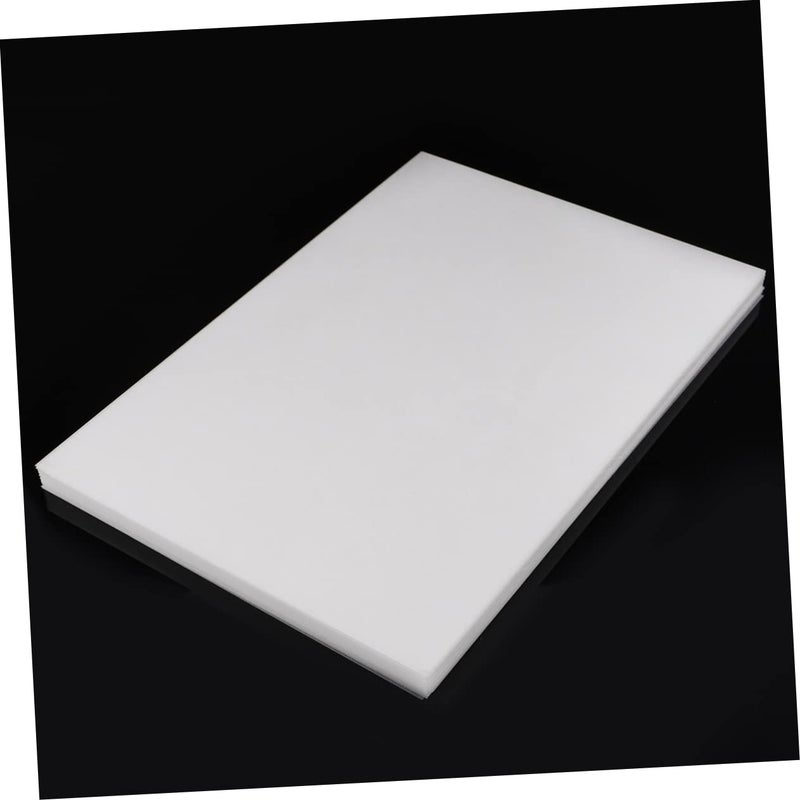 Translucent Heat Shrink Paper Film Sheets 50pcs for Hand Painted Crafts and Jewelry Making - Image 4