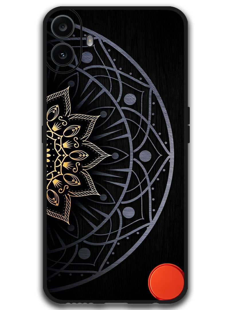 Protective Case Anti Scratch Shock Proof Bumper Cover For Nothing CMF Phone 1 Floral Art 2