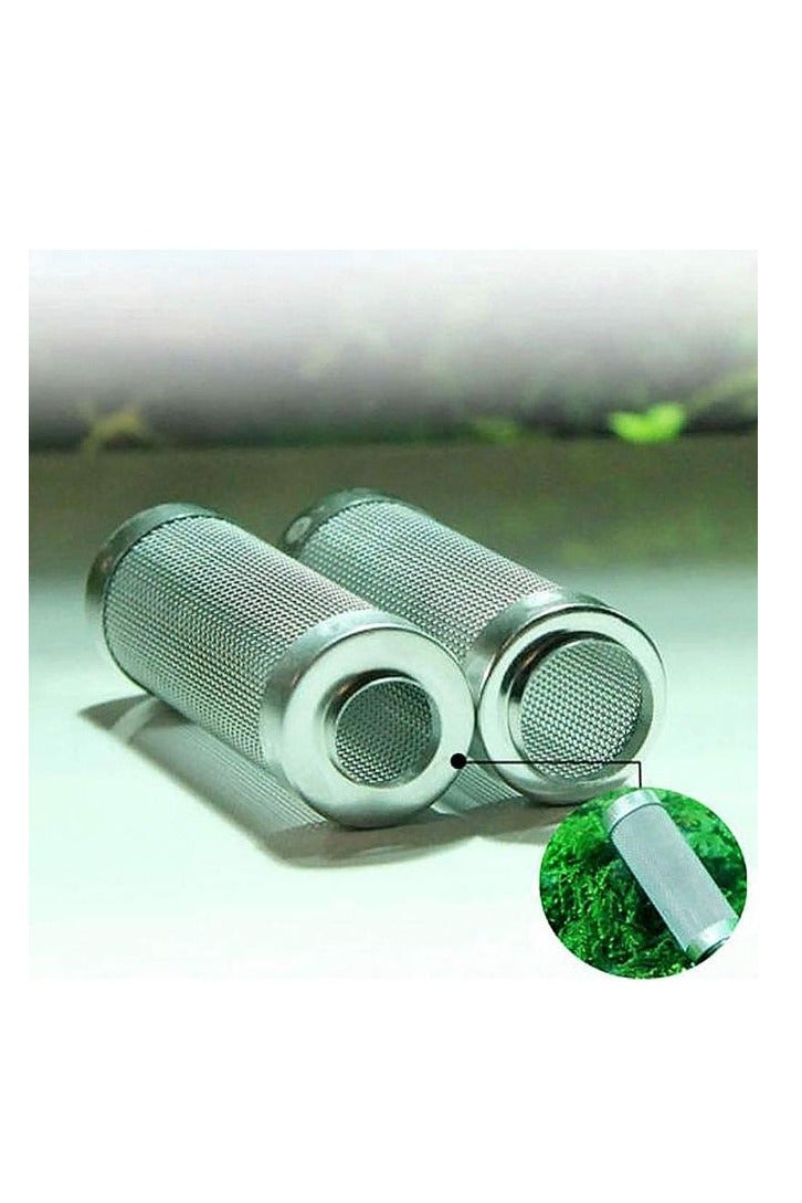 واقي فلتر حوض السمك من الفولاذ المقاوم للصدأ صغير/كبير - قطعتان - Image 4